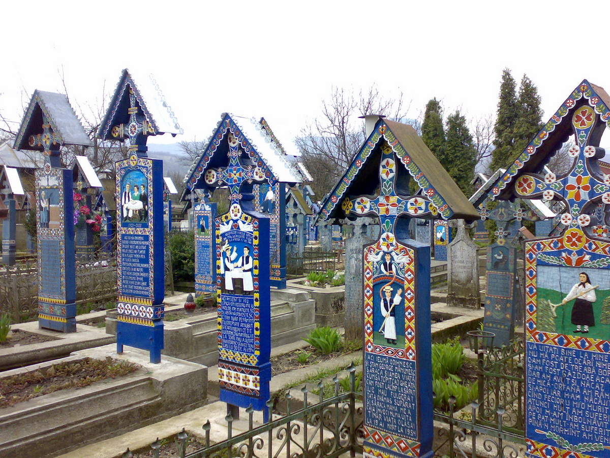 Máramaros | Szaploncai vidám temető